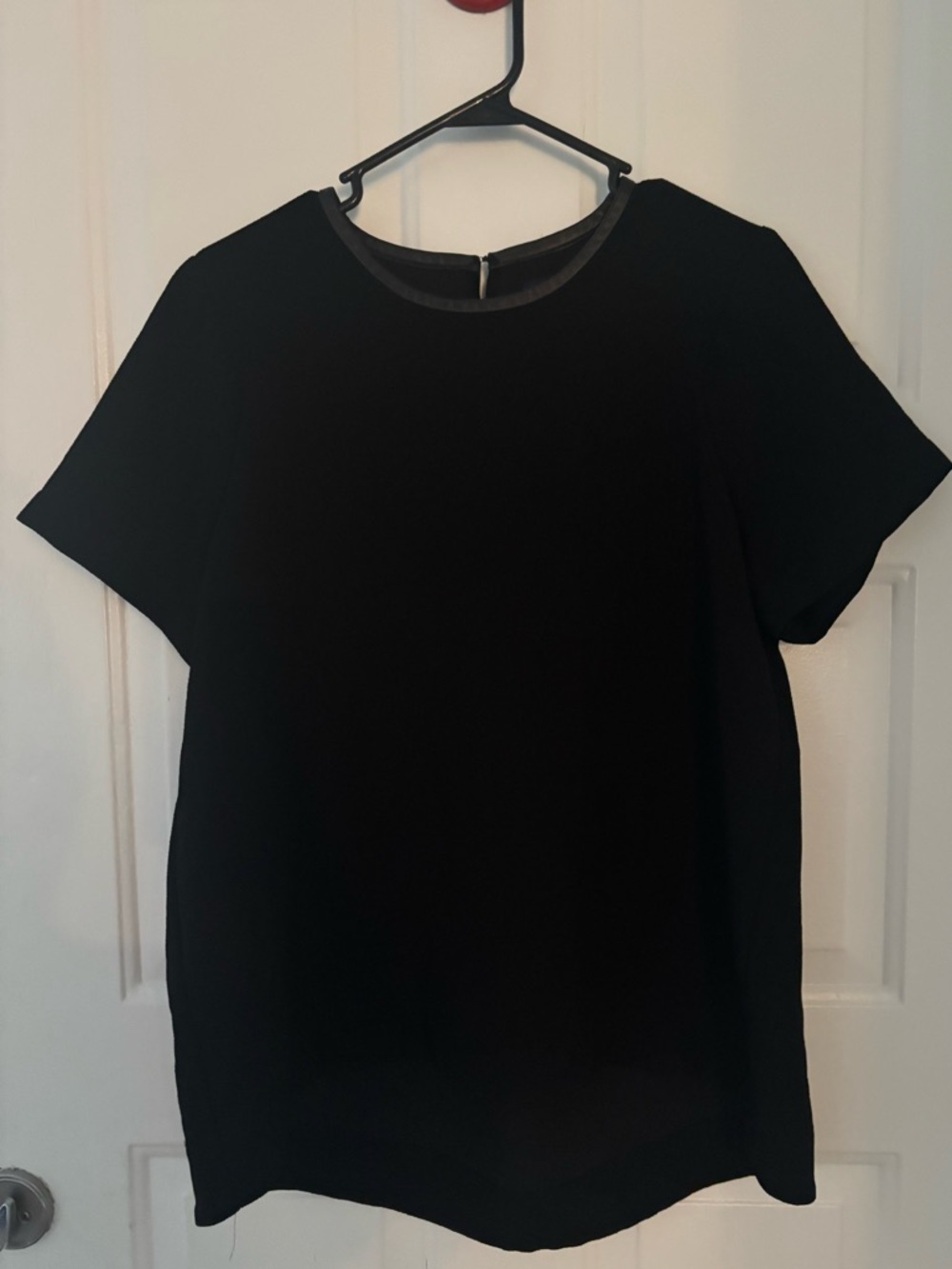 Madewell Black Short Sleeve Crewneck Top